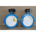 PTFE Lining Full Lug Type Butterfly Valve (D41X-10/16)